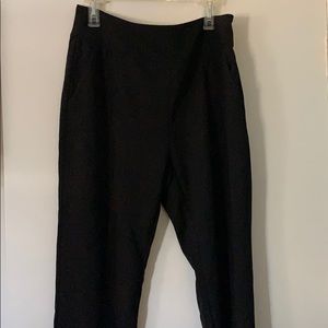 SHEIN Zip Back Wide Waistband Pocket Pants